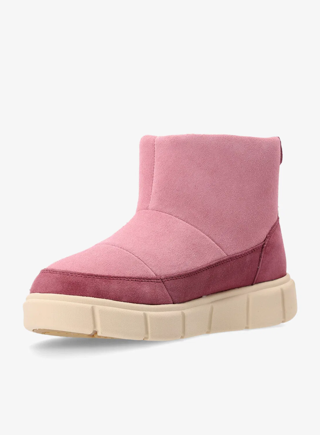 Детские снежные ботинки на шнуровке Sorel Explorer III Slip-On Sorel, Роза — фото 4