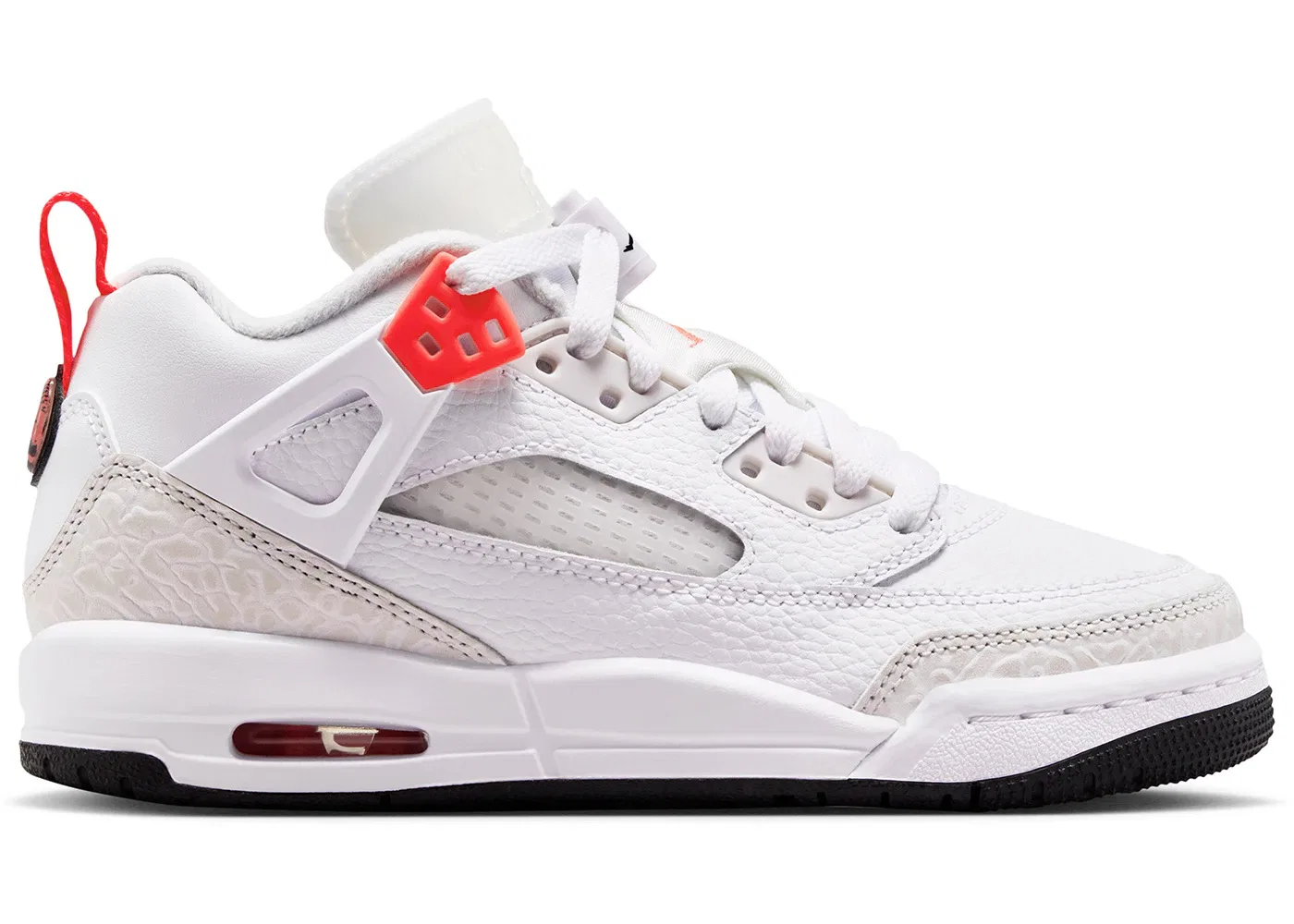 Детские кроссовки Lifestyle Jordan Spizike Low Jordan, White/Vast Grey/Black/Bright Crimson