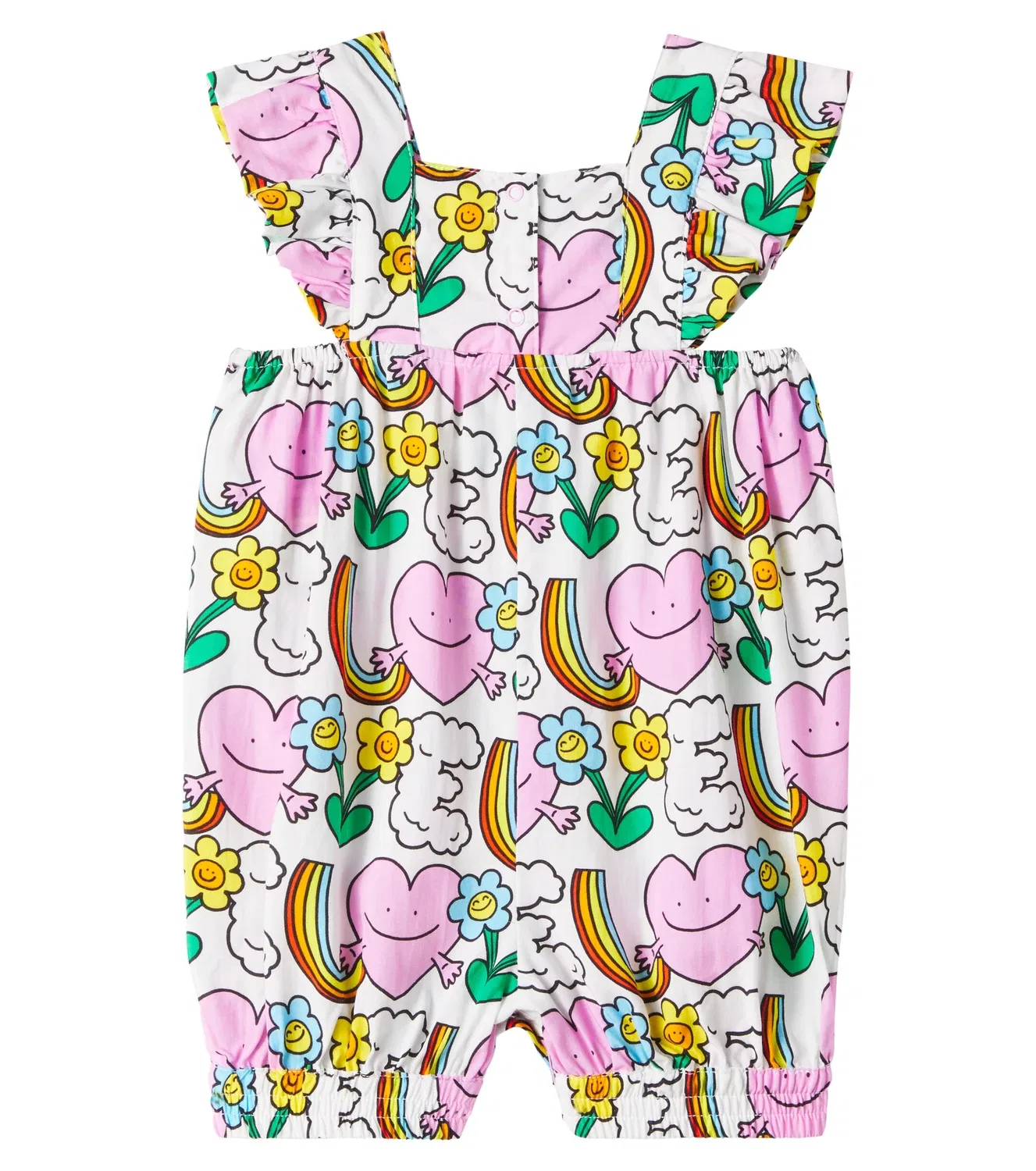 Комбинезон с принтом Stella Mccartney Kids, белый — фото 2