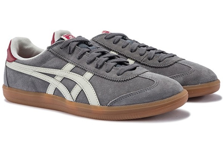Кроссовки Onitsuka Tiger Tokuten, серый/белый — фото 4
