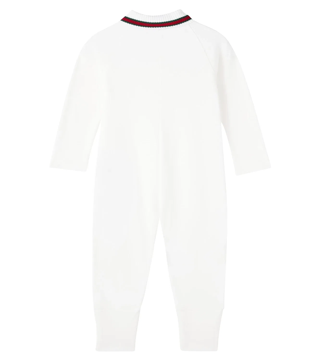 Комбинезон хлопковый Gucci Kids, белый — фото 2