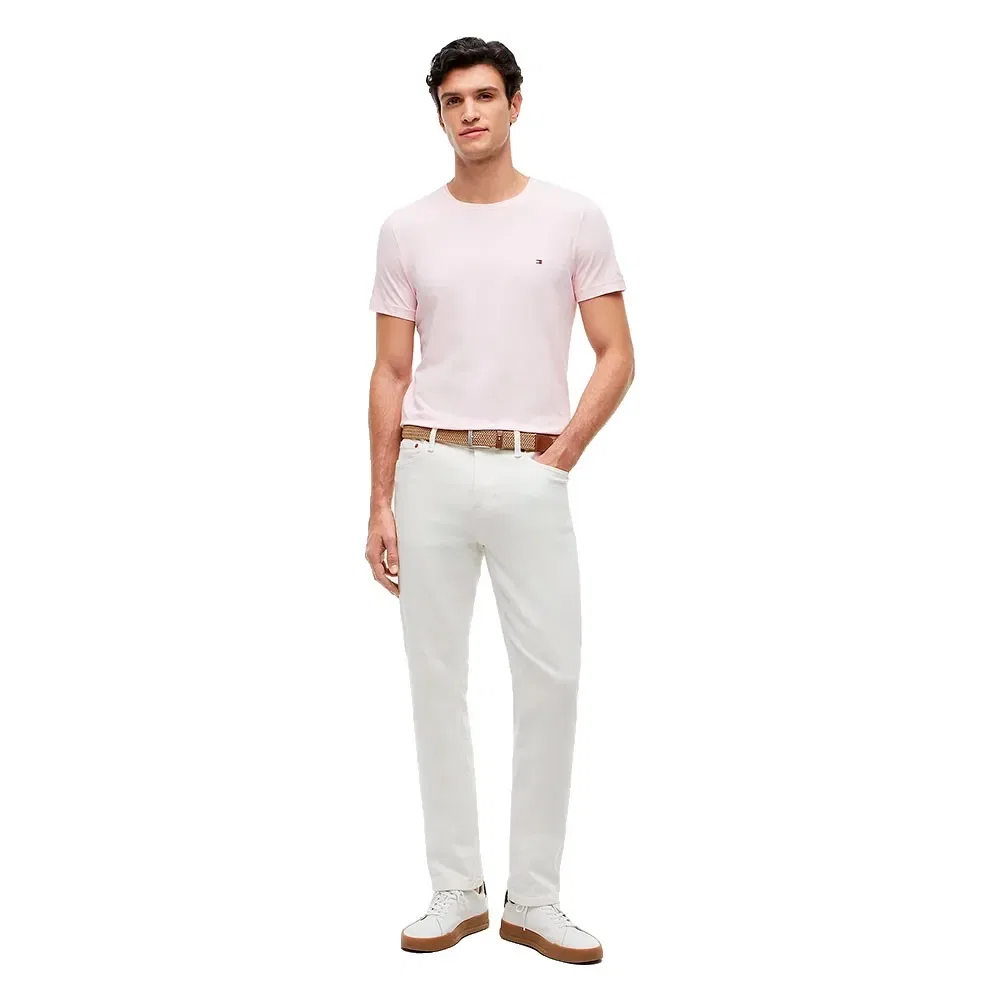 Мужская футболка с коротким рукавом Slim Fit Tommy hilfiger, Pink — фото 4