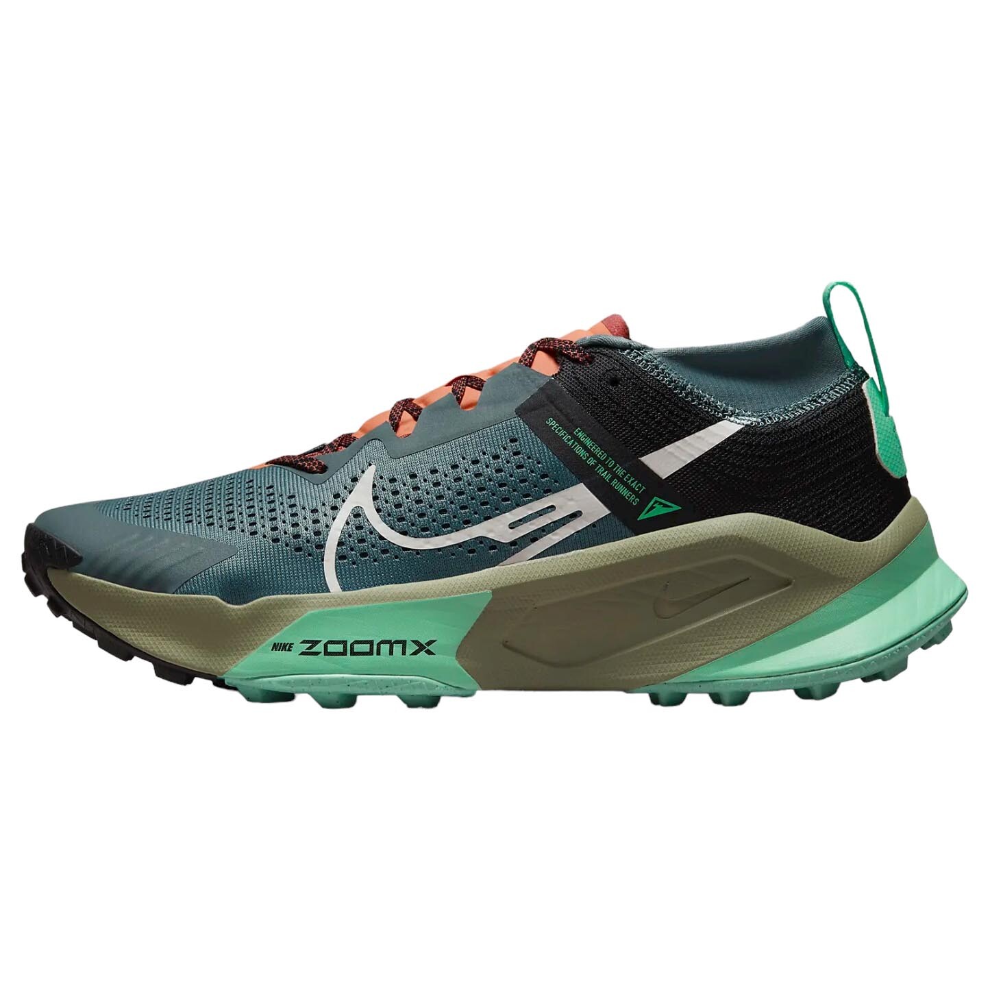 

Кроссовки Nike ZoomX Zegama, темно-зеленый/черный