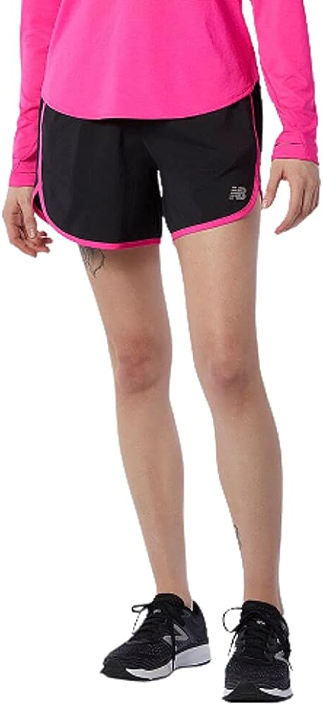 

Шорты New Balance Women's Accelerate 5 Inch Short 20, черный