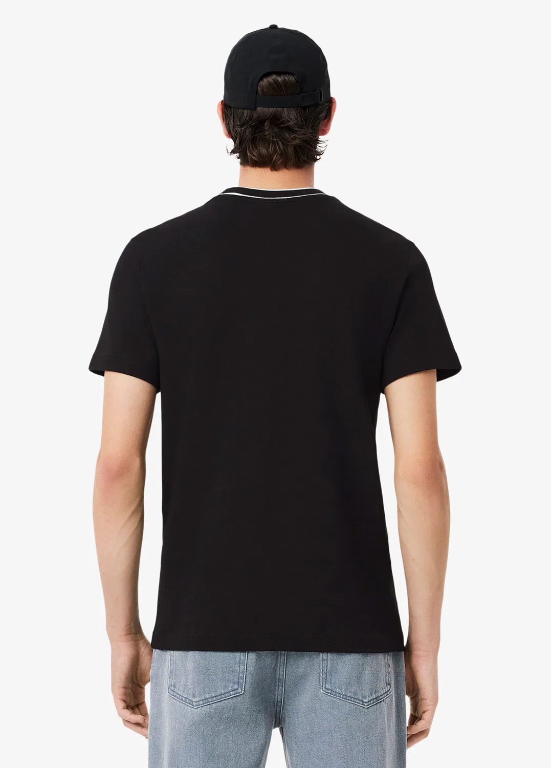 Футболка Lacoste Regular Fit, черный — фото 3