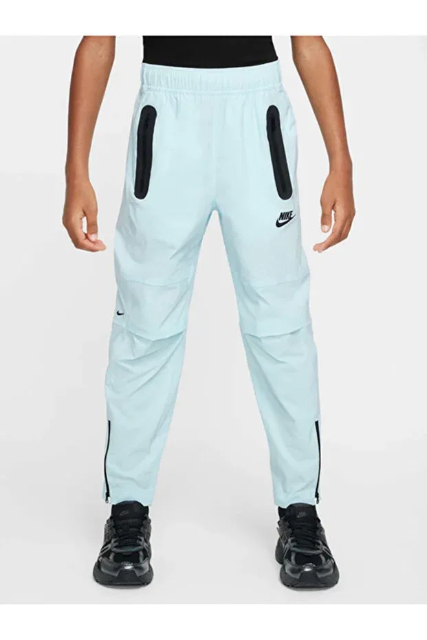 Детские спортивные штаны для девочек с принтом Nike, Blue — фото 2