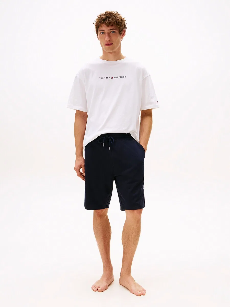 Шорты Tommy Hilfiger Regular, темно-синие — фото 3