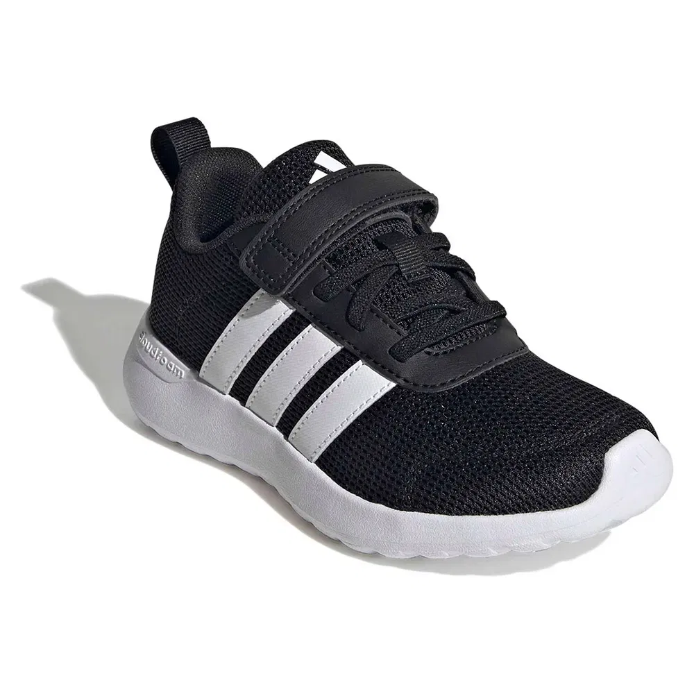 Детские кроссовки для девочек с эластичными шнурками Adidas VL Move, Black — фото 2
