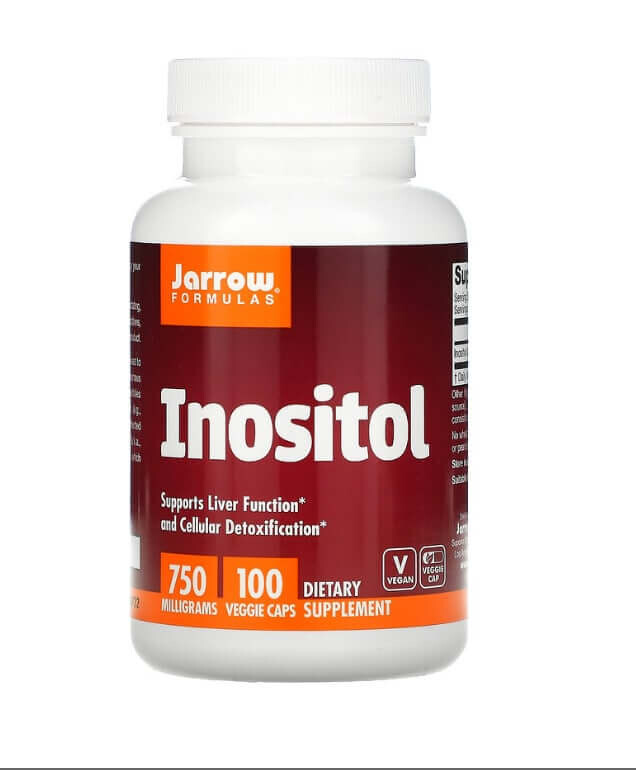 

Инозитол, 750 мг, 100 вегетарианских капсул, Jarrow Formulas