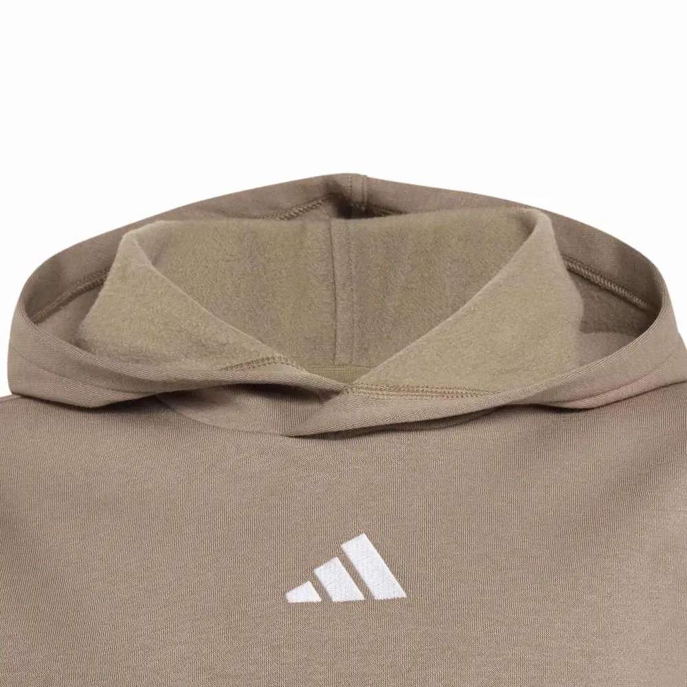 Худи Essentials Adidas, коричневый — фото 3