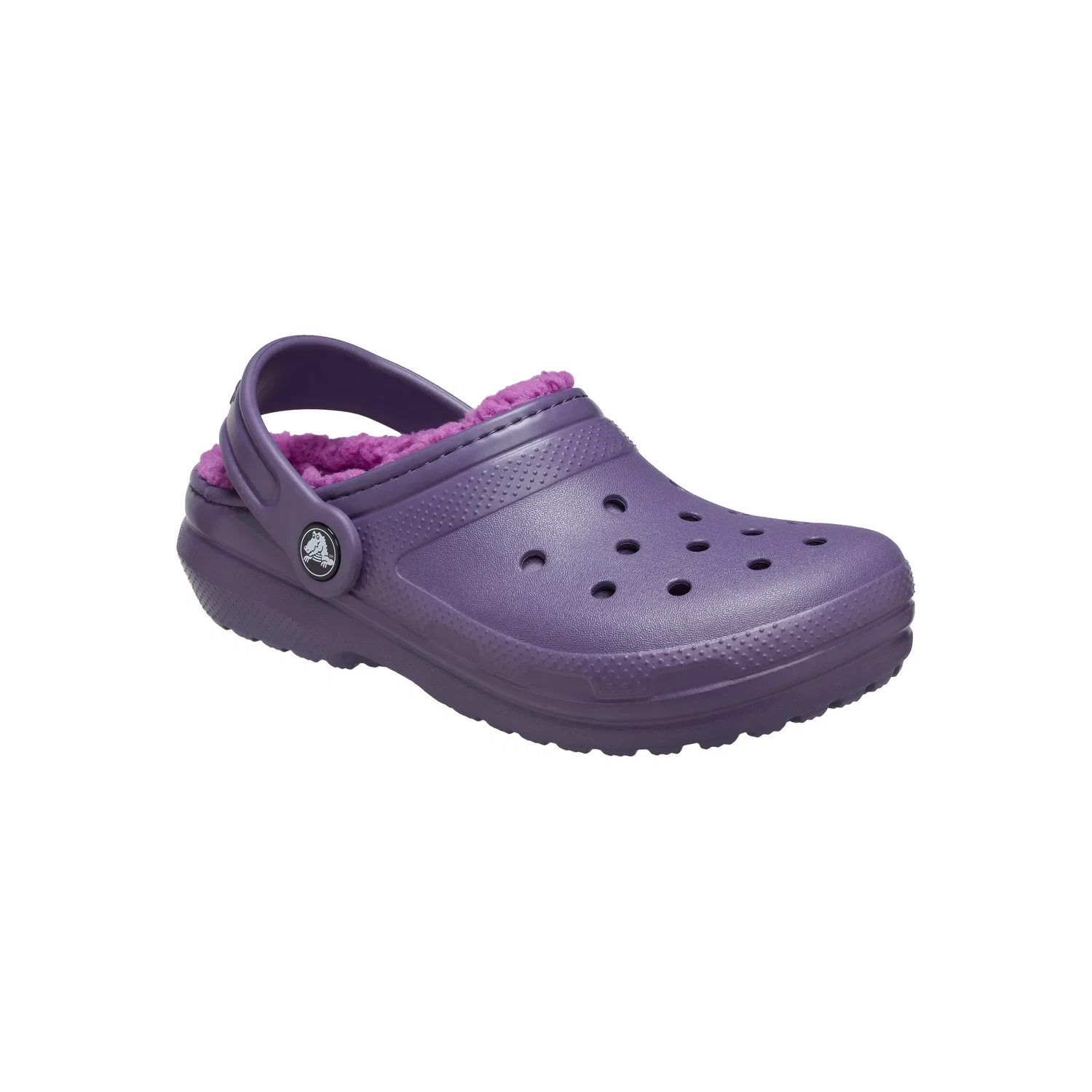 Сабо с подкладкой Classic Lined Clog K Crocs, фиолетовый — фото 2