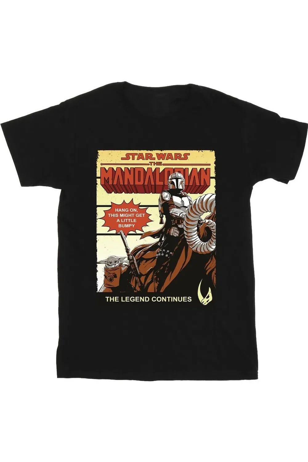 Футболка из хлопка Bumpy Ride Star Wars, Black — фото 2