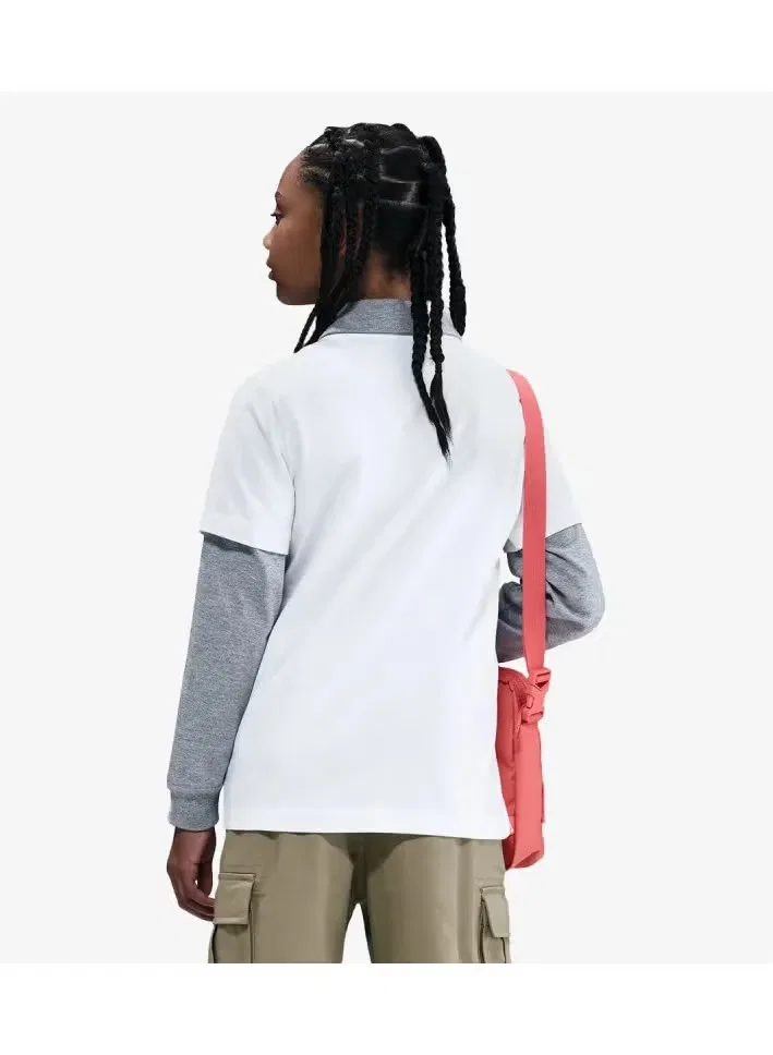 Футболка с коротким рукавом с цветоблочным принтом Youth NSW Brandmark Nike, белый — фото 2