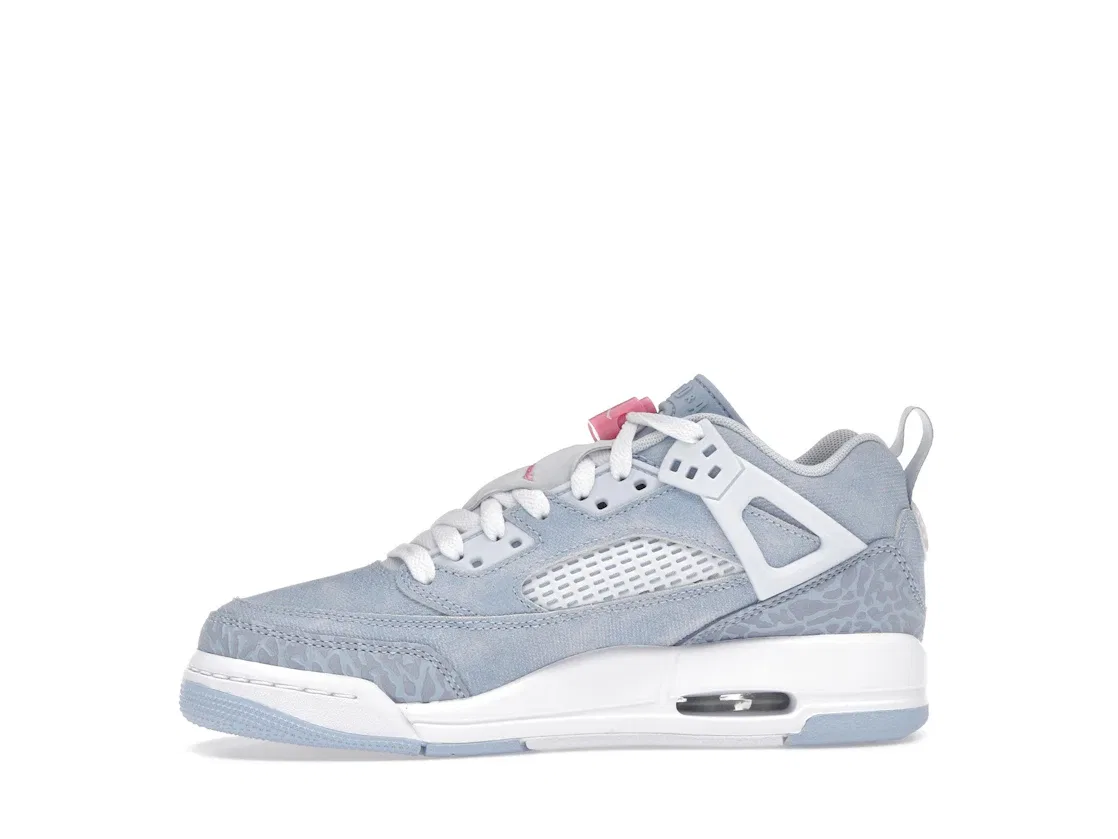 Детские кроссовки для мальчиков с принтом Jordan Spizike Low Jordan, Cobalt Bliss/Rose Glow — фото 3