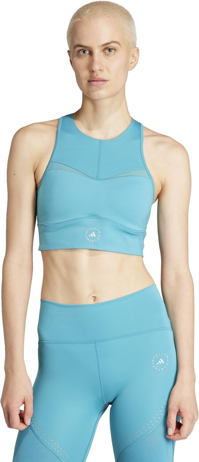 

Топ Adidas Truepurpose Training Crop Top IA1504, цвет Blue Bay
