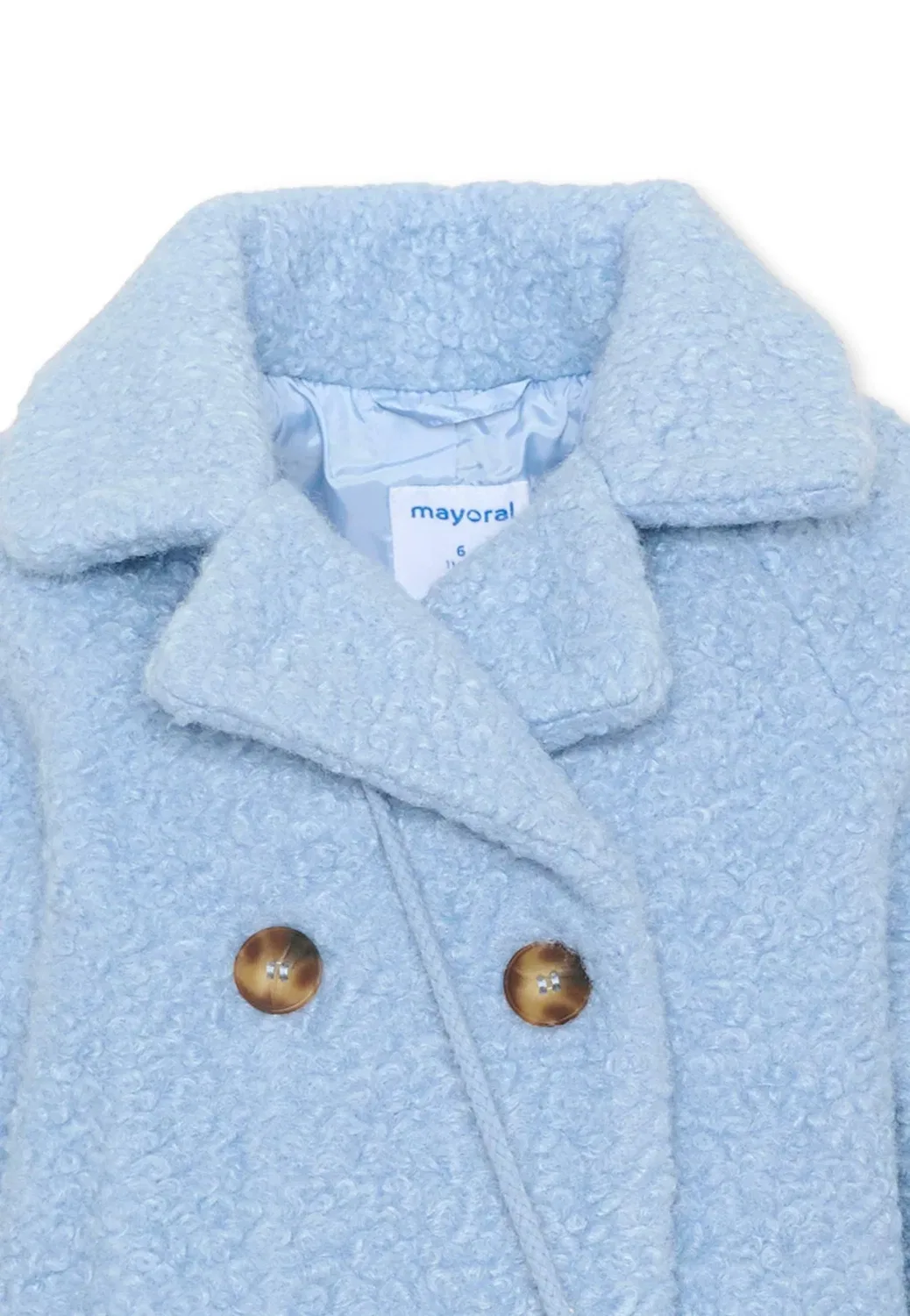 Cappotto classico - короткое пальто Mayoral, Light Blue — фото 3