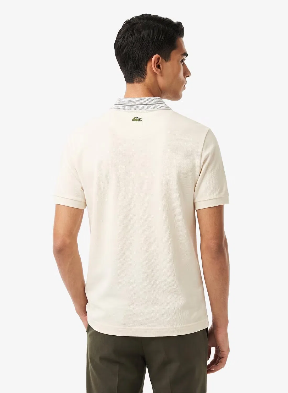 Поло классического кроя с нашивкой Lacoste, лапландия — фото 2