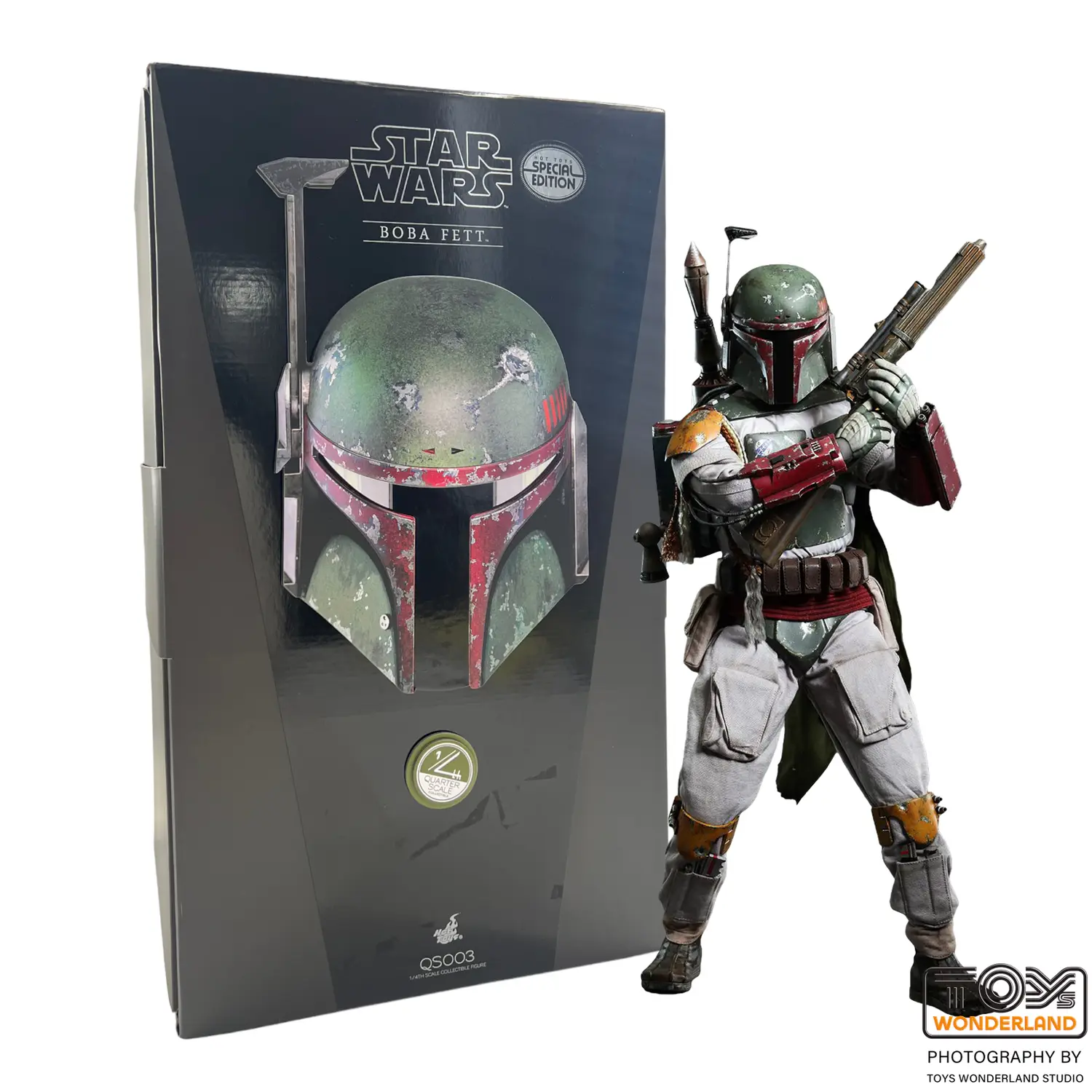 

Фигурка Hot Toys Star Wars, Episode VI Return of the Jedi Boba Fett QS003, 45 см