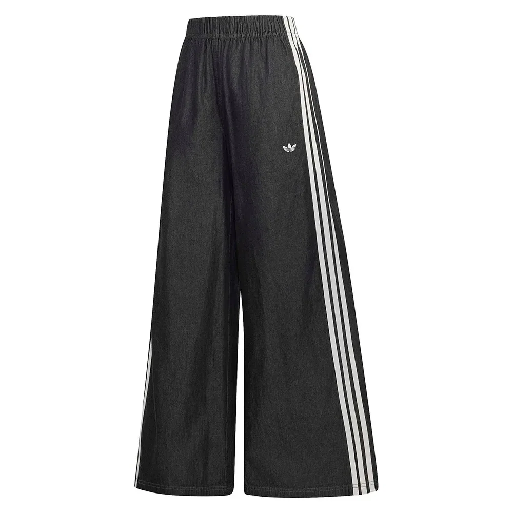 Джинсы Wide Leg Adidas Originals, черный — фото 3