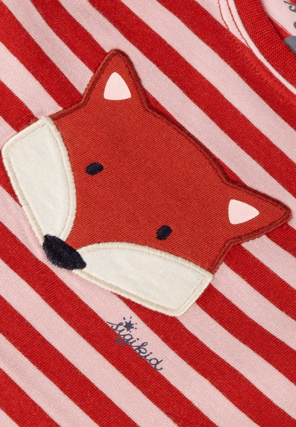 Футболка Langarmshirt унисекс с длинными рукавами Sigikid, Rot — фото 3