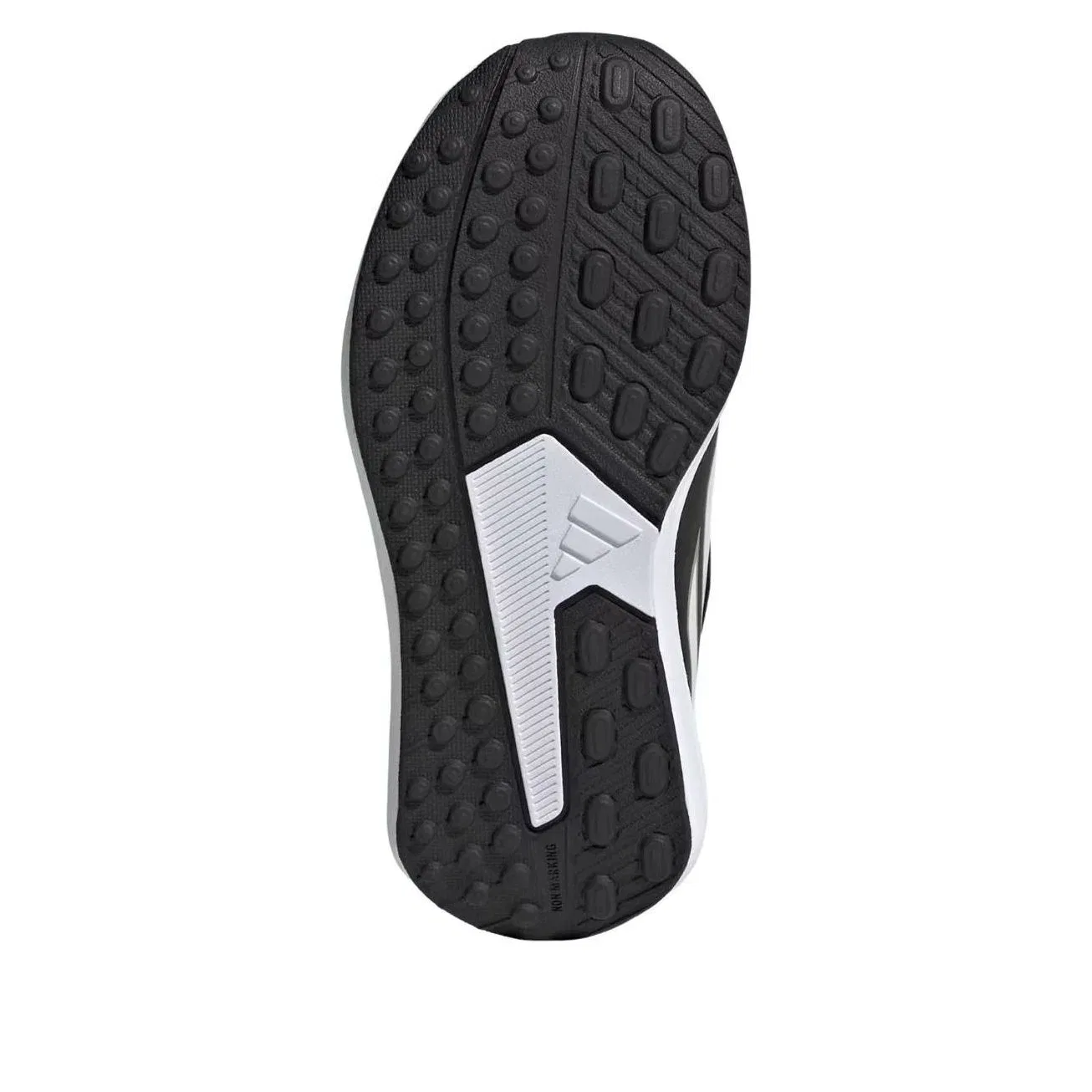 Детские кроссовки с закрытой шнуровкой Faito Black White Turbo Adidas, черный — фото 4