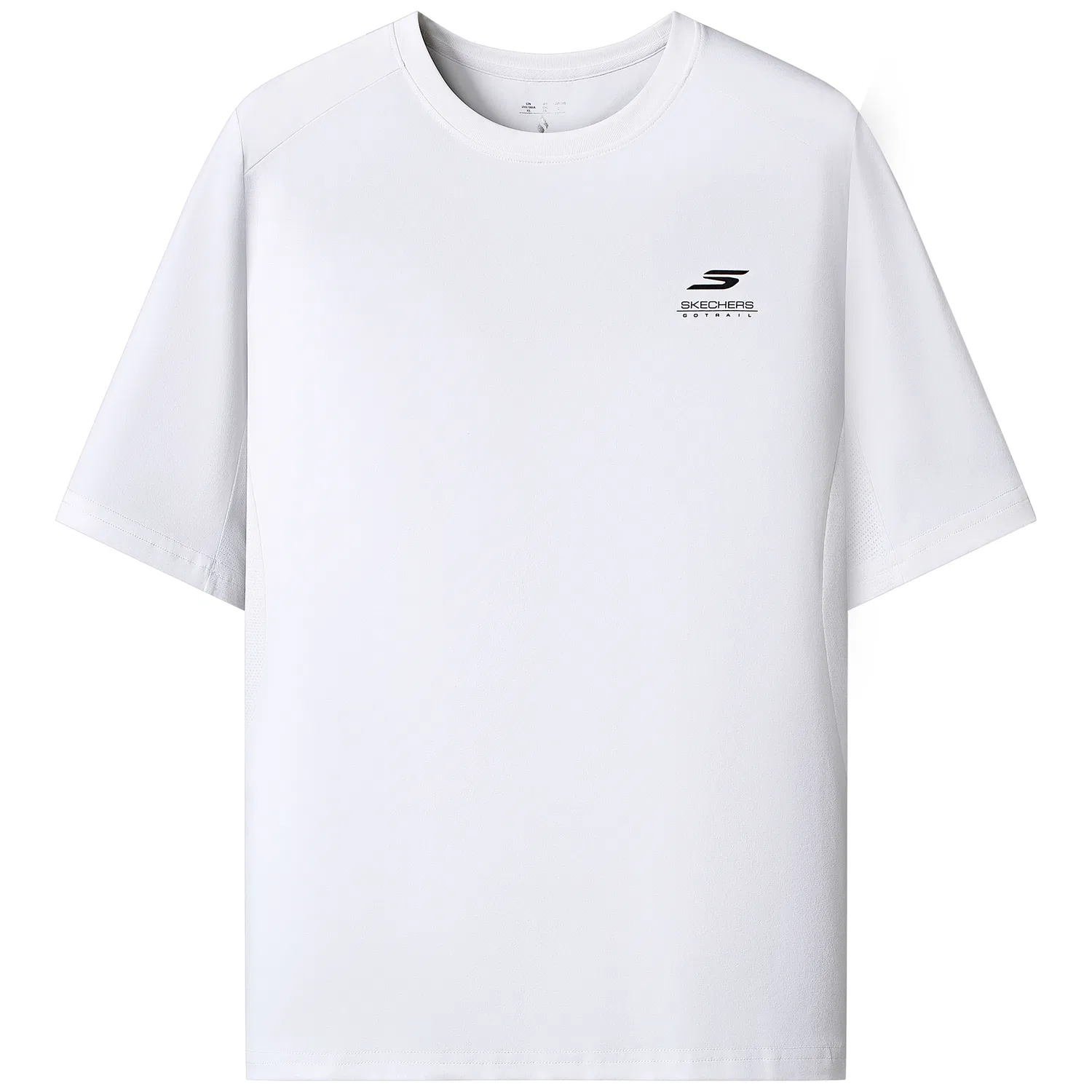 Детская футболка с коротким рукавом из быстросохнущей ткани White Technical Fabric Quick Dry Skechers