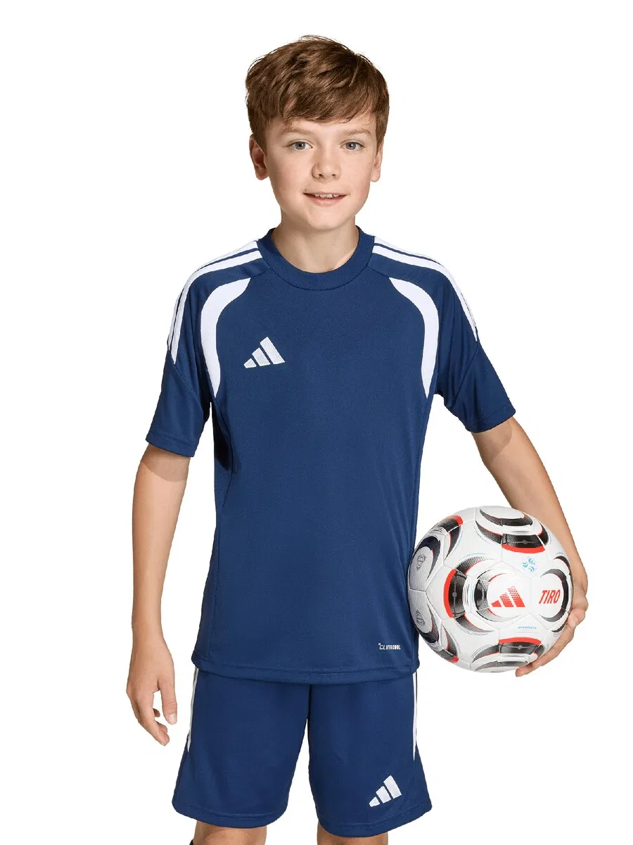 Футболка ADIDAS PERFORMANCE Performance Shirt 'Tiro26 Liga' синего цвета — фото 3