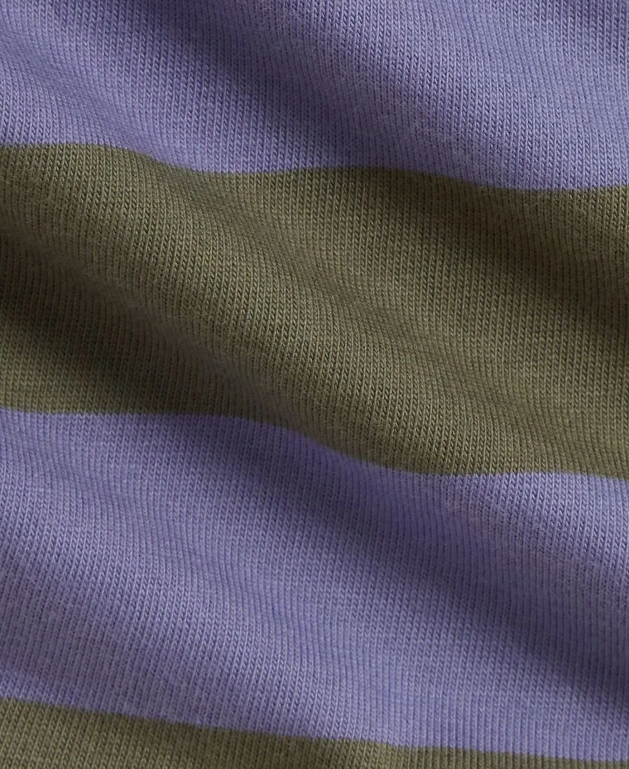 Платье-регби с воротником и шортами, 2 предмета Polo Ralph Lauren, Summer Purple Multi — фото 3