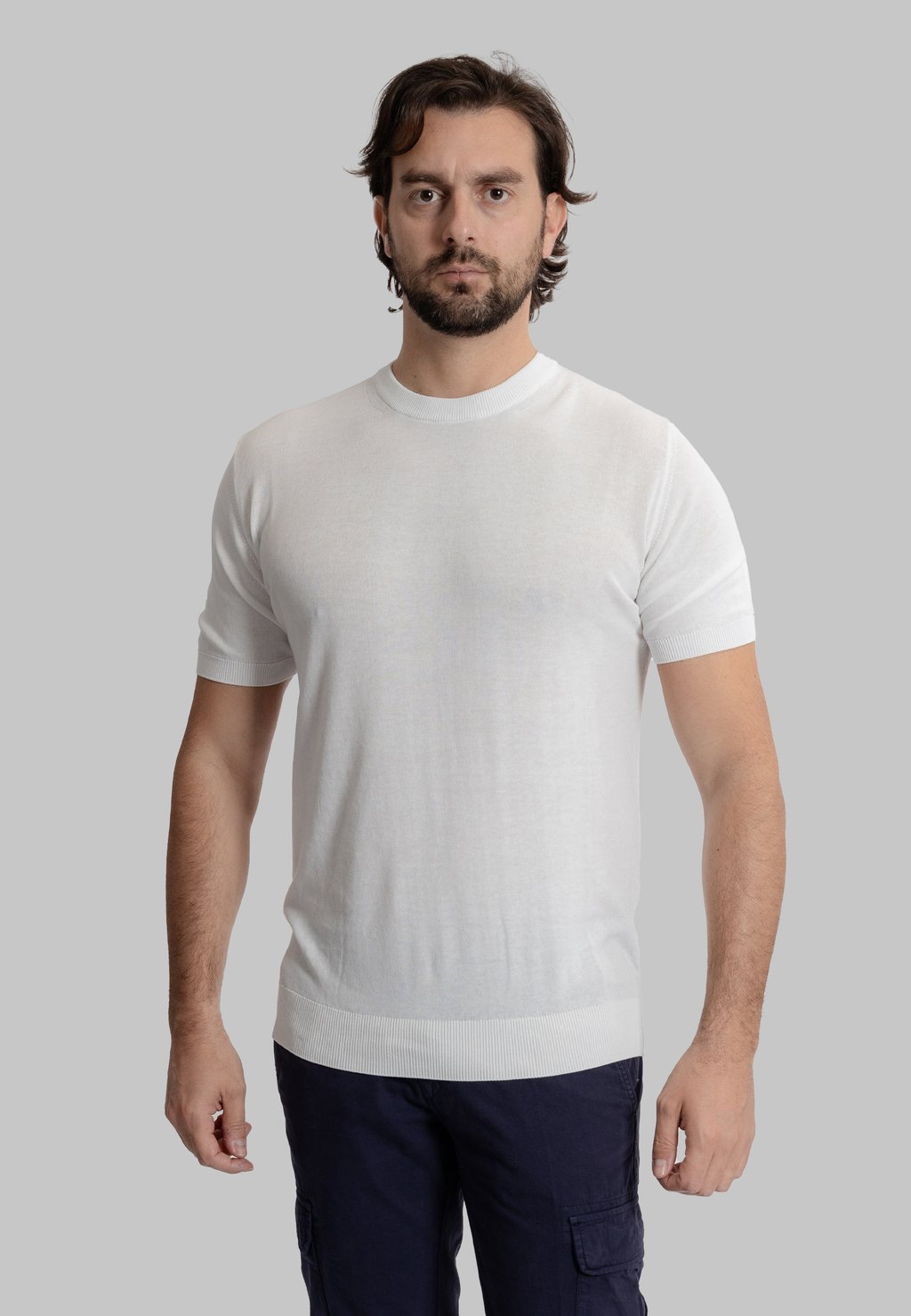 

Базовая футболка MAGLIA MANICA 40 Weft, белый