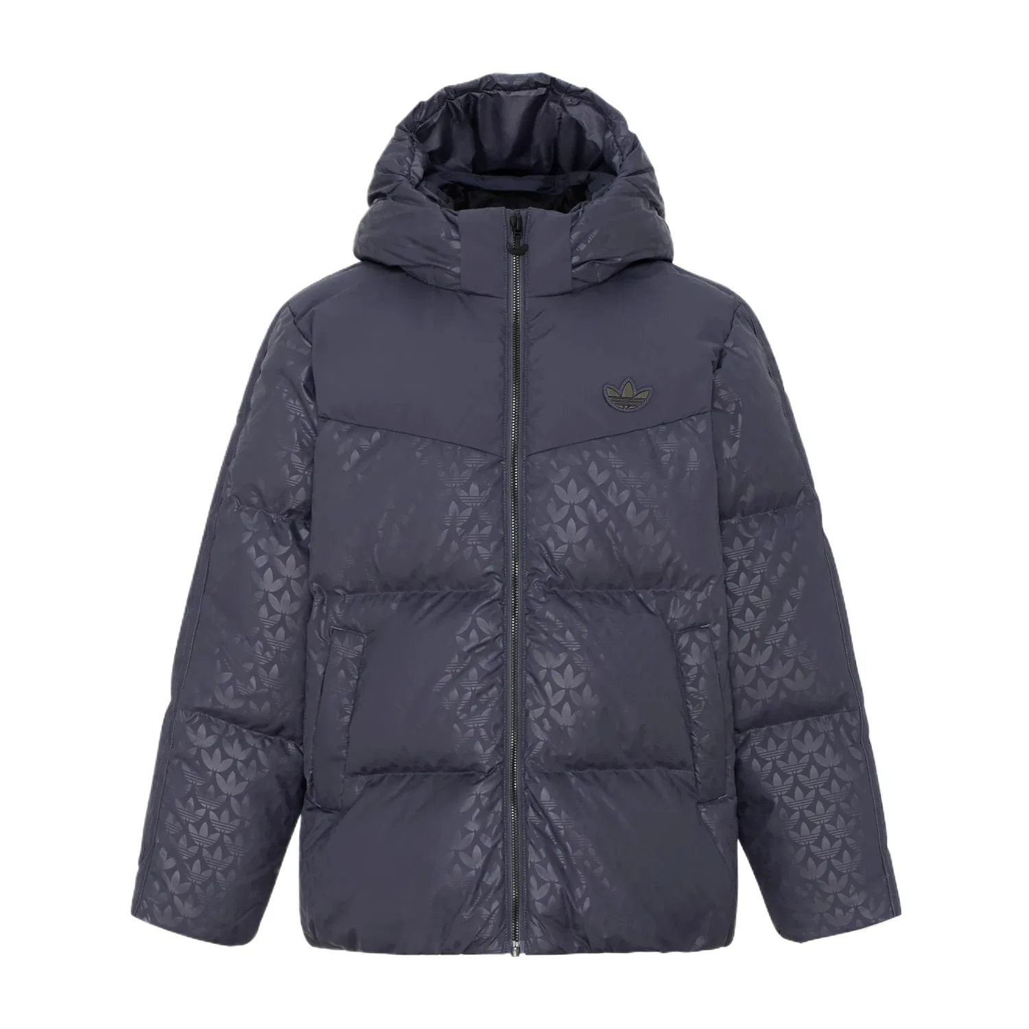 Детская куртка утепленная Adidas Originals, Aurora Cyan Gray/Black