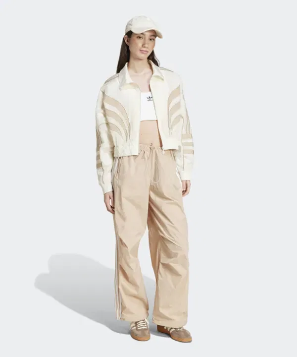 Тренировочная куртка Atlanta Cutline Track Top, Adidas, айвори-бежевый — фото 3