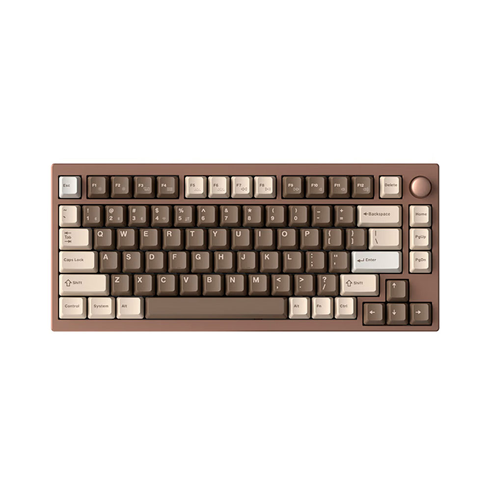 

Игровая беспроводная клавиатура SKN Bluebird 75, коричневый, английская раскладка