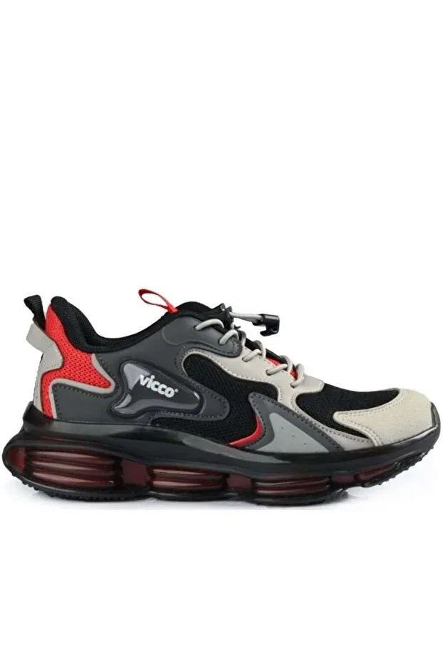 Детские ортопедические спортивные кроссовки для девочек Vicco, Black — фото 2