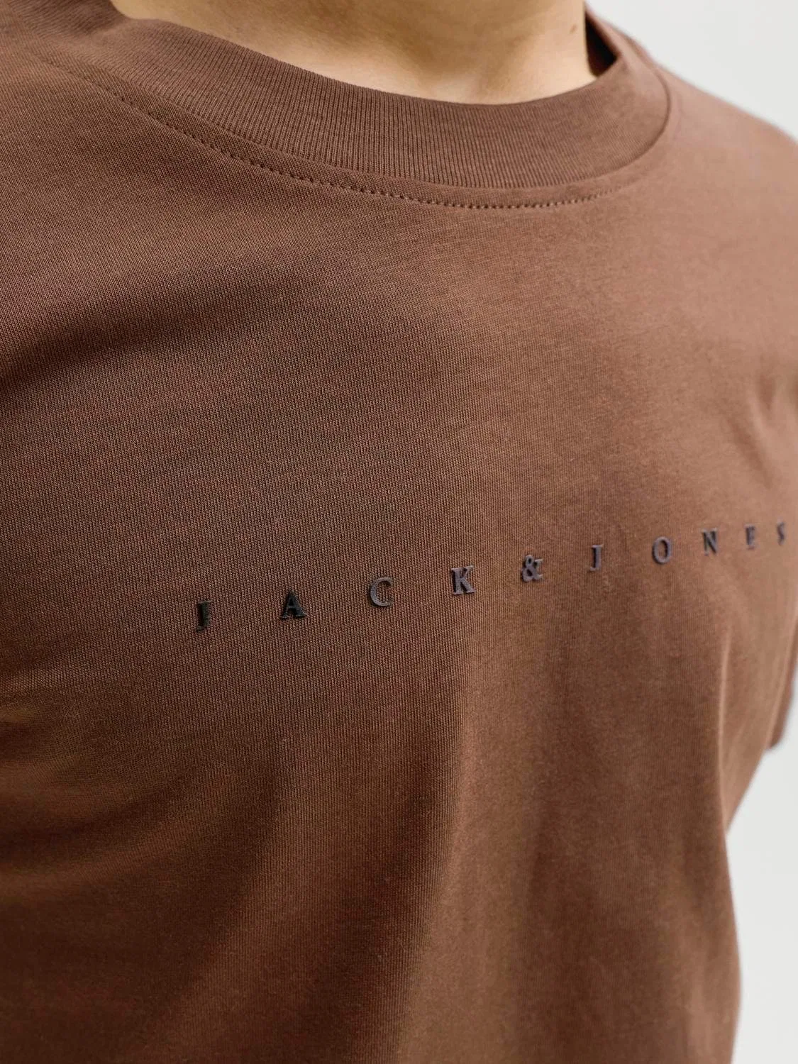 Футболка JJESTAR Jack & Jones Junior, коричневый — фото 2