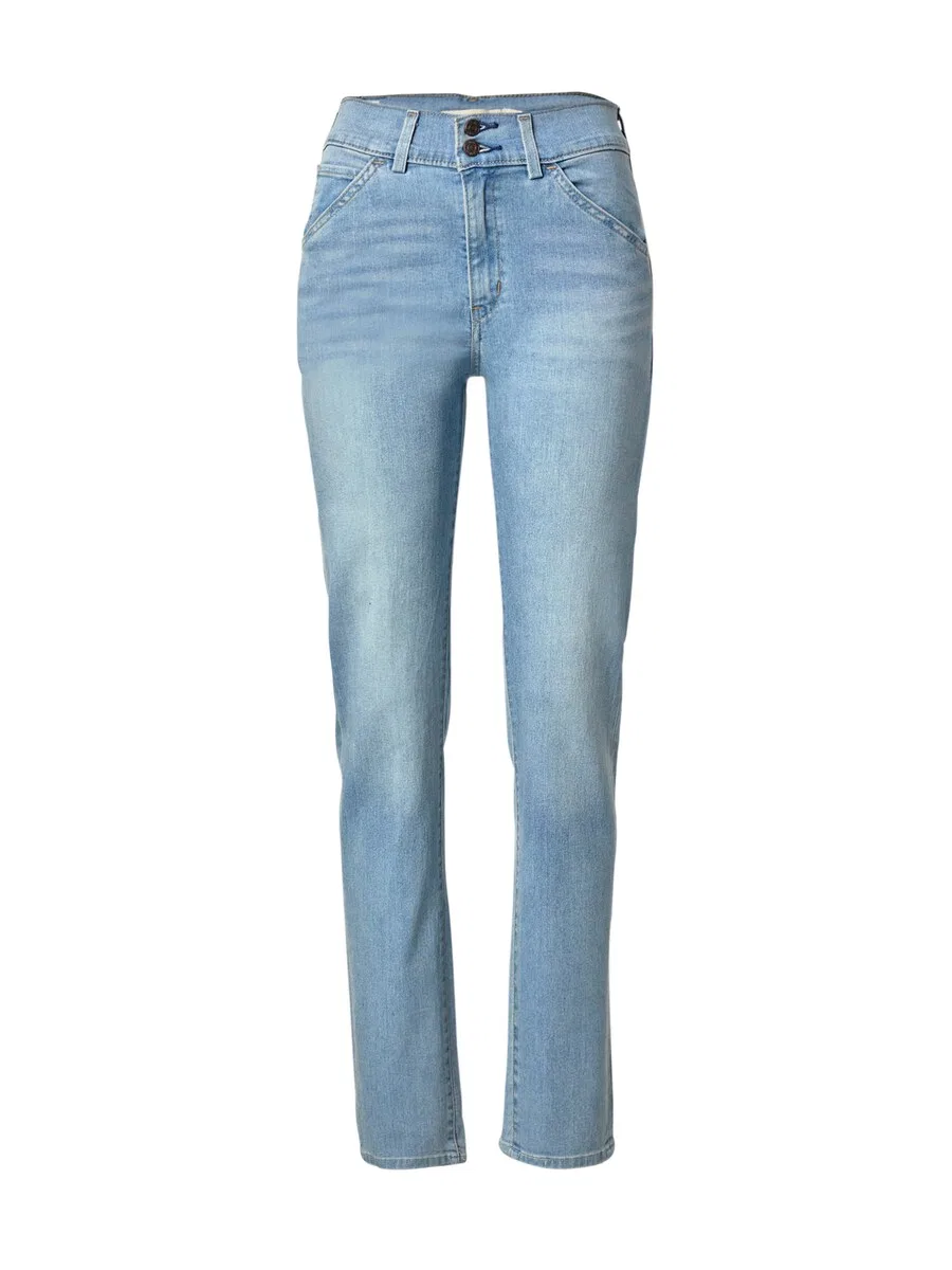 Джинсы LEVI'S Regular '724' светло-голубого цвета