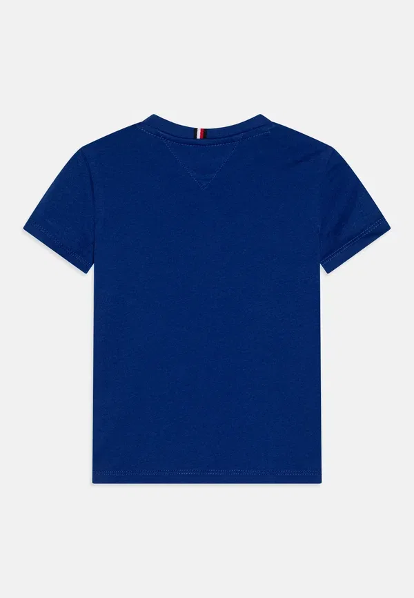 Футболка хлопковая Exclusive essential tee unisex Tommy Hilfiger, Wedge Blue, синий — фото 4