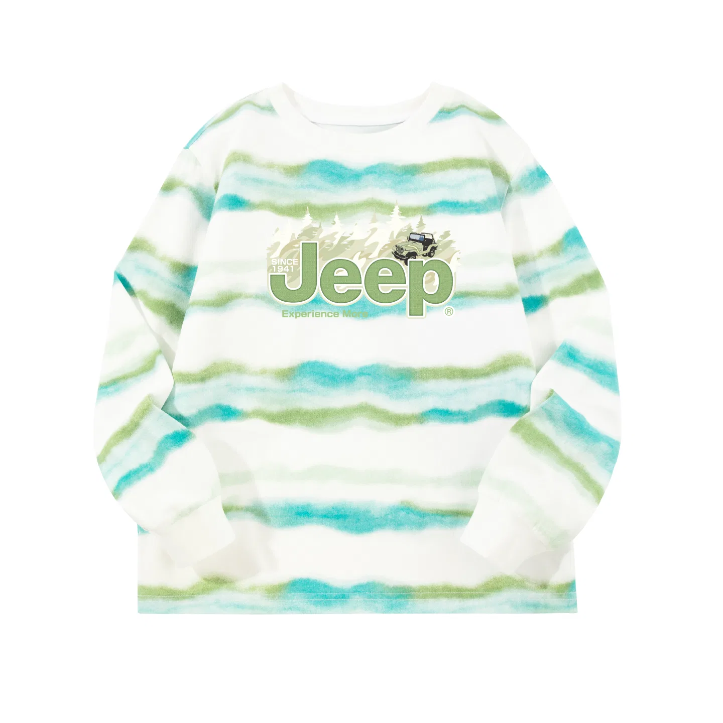 Детская футболка с коротким рукавом Jeep Jungle Tree, Art Green/E Green Jungle Tree