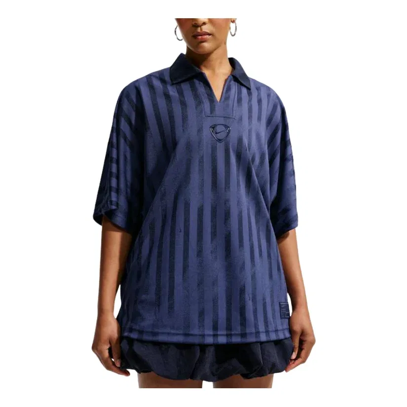 Женская джерси Nike Runway Jersey Blackened Blue, синий