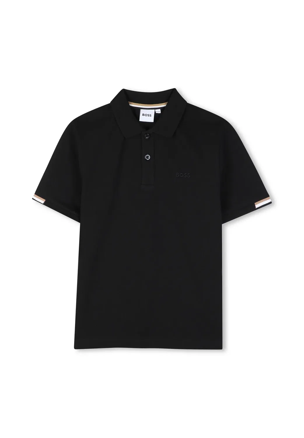 Polo manches Courtes - рубашка поло Boss Kidswear, Black