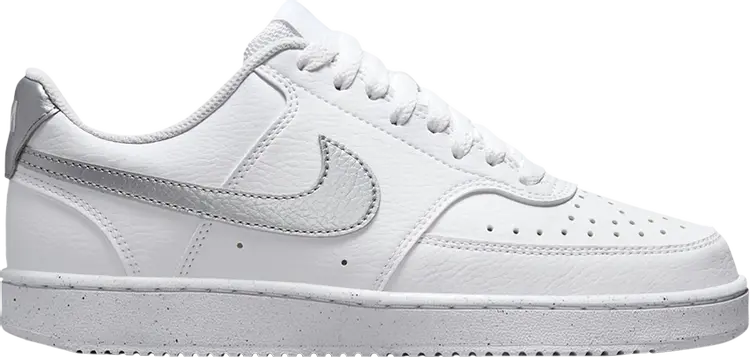 

Кроссовки Wmns Court Vision Low Next Nature 'White Metallic Silver', белый