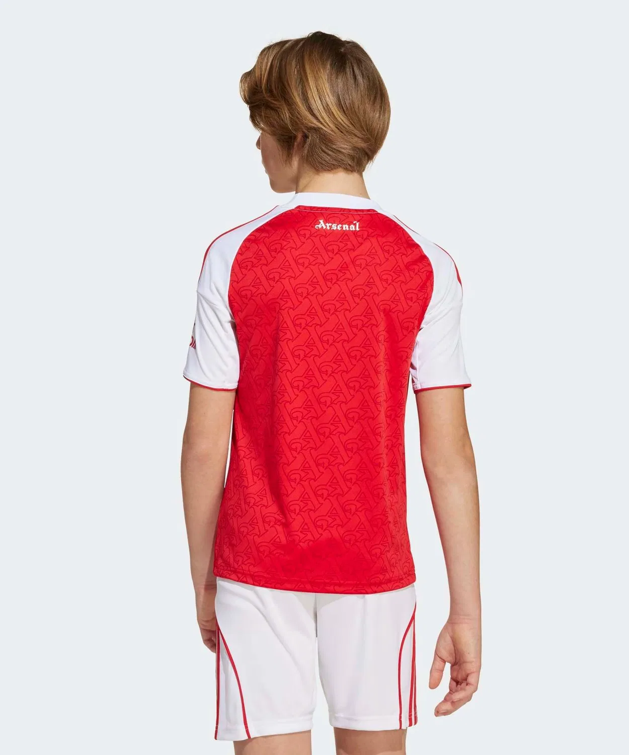 Детская футболка с принтом Arsenal Home Jersey Kids Adidas, Red — фото 4