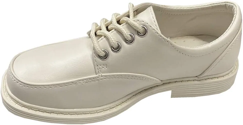 Детские оксфорды для мальчиков на шнуровке Lito Children's Wear, Ivory — фото 4