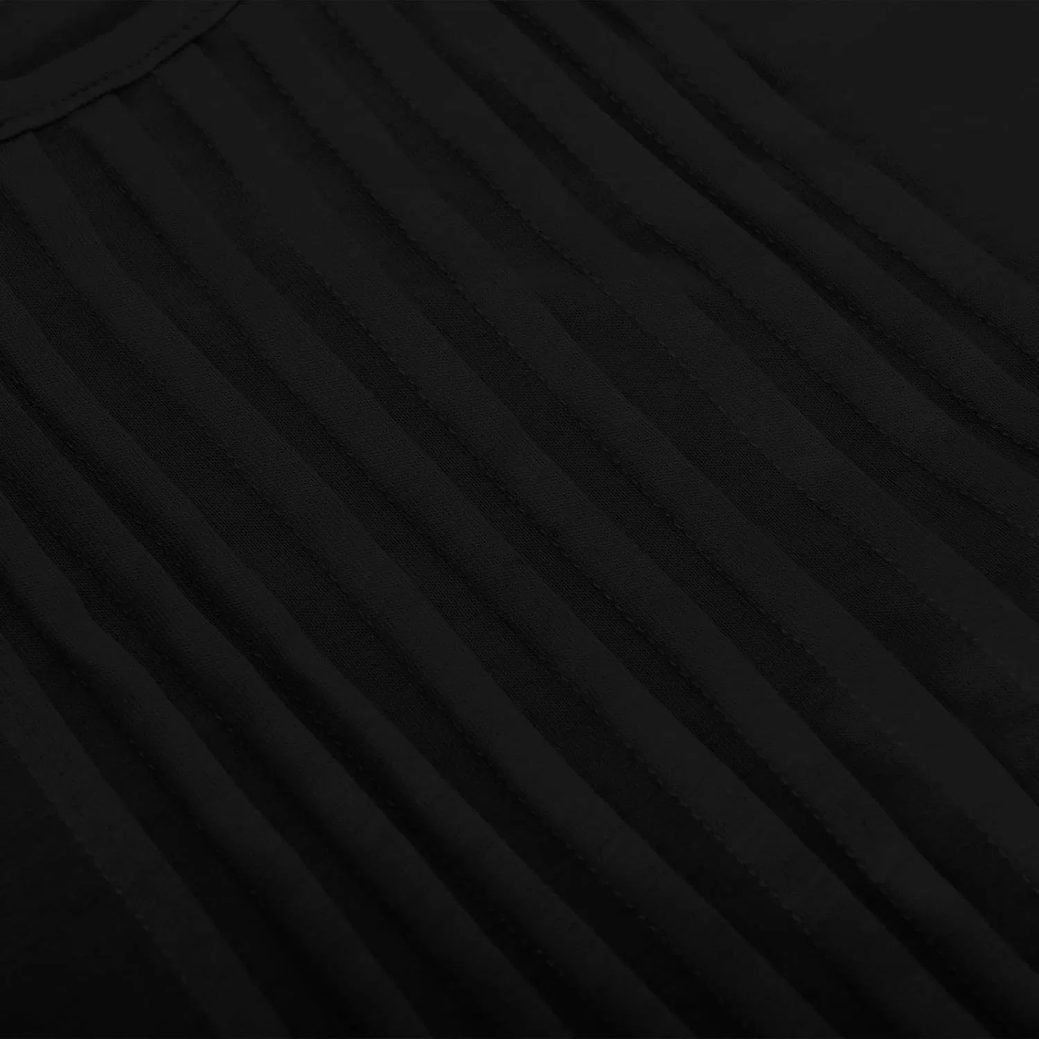Женское повседневное платье с принтом A-силуэта, Black — фото 3