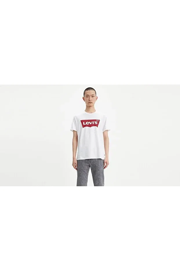Мужская футболка с принтом Levi'S, White