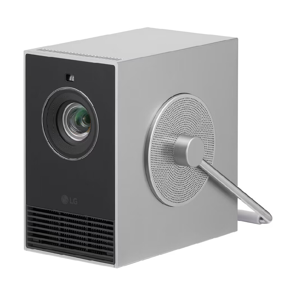 

Проектор LG CineBeam Q, 4K UHD, серебристый