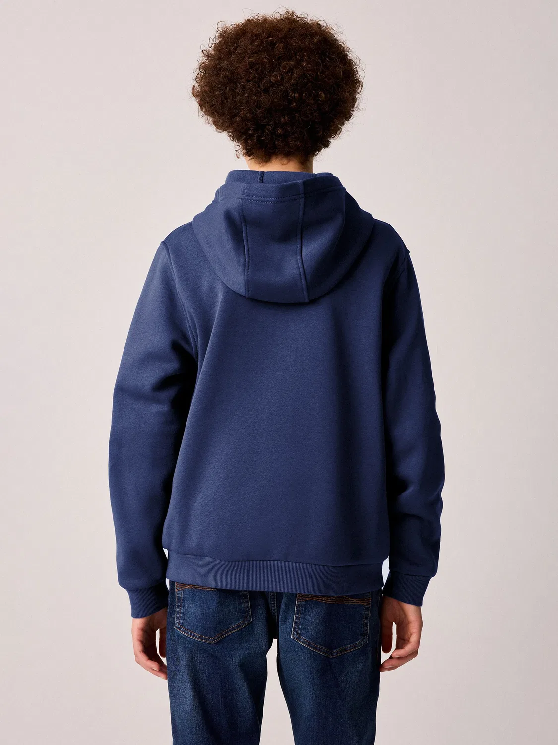Худи Nike Club Fleece, Midnight Navy — фото 2