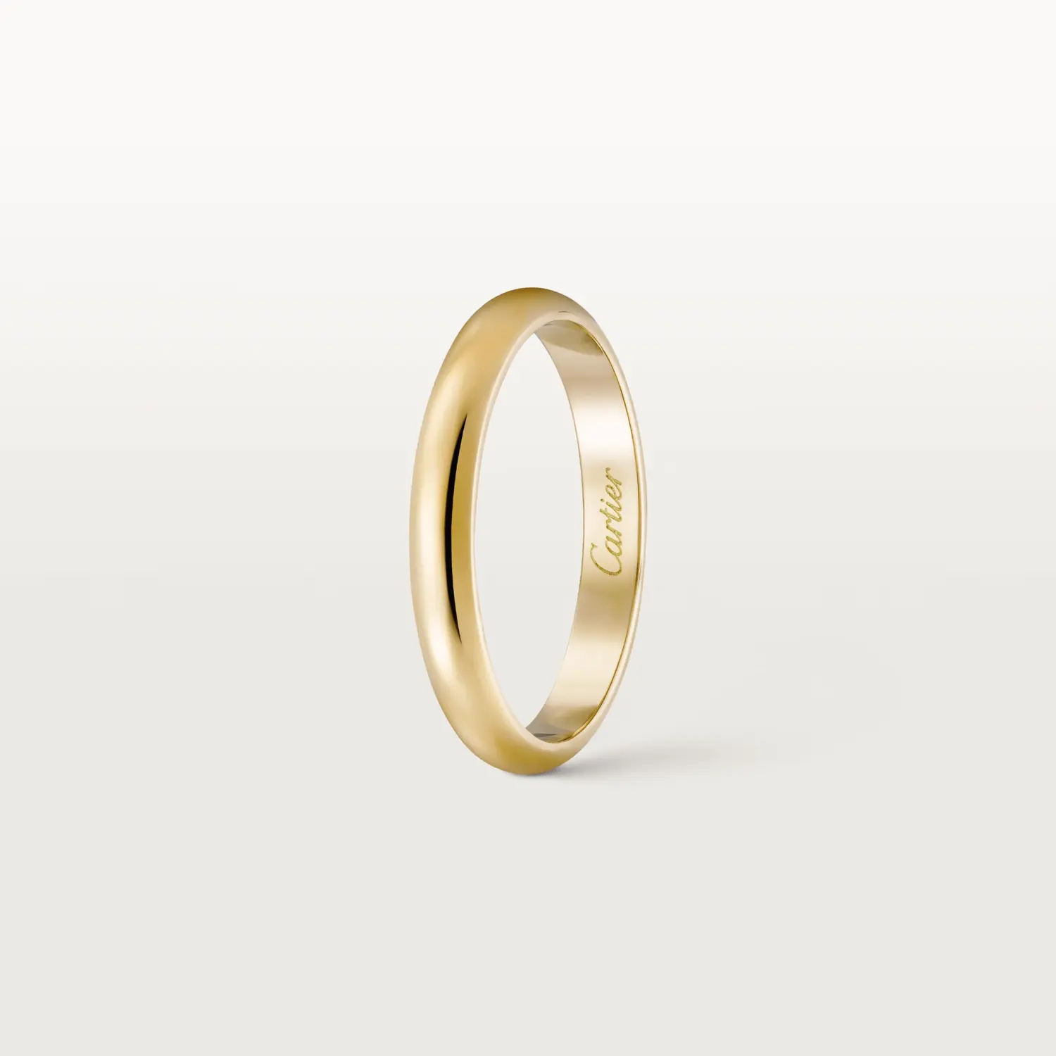 

Обручальное кольцо Cartier 1895, 2,5 мм, желтое золото