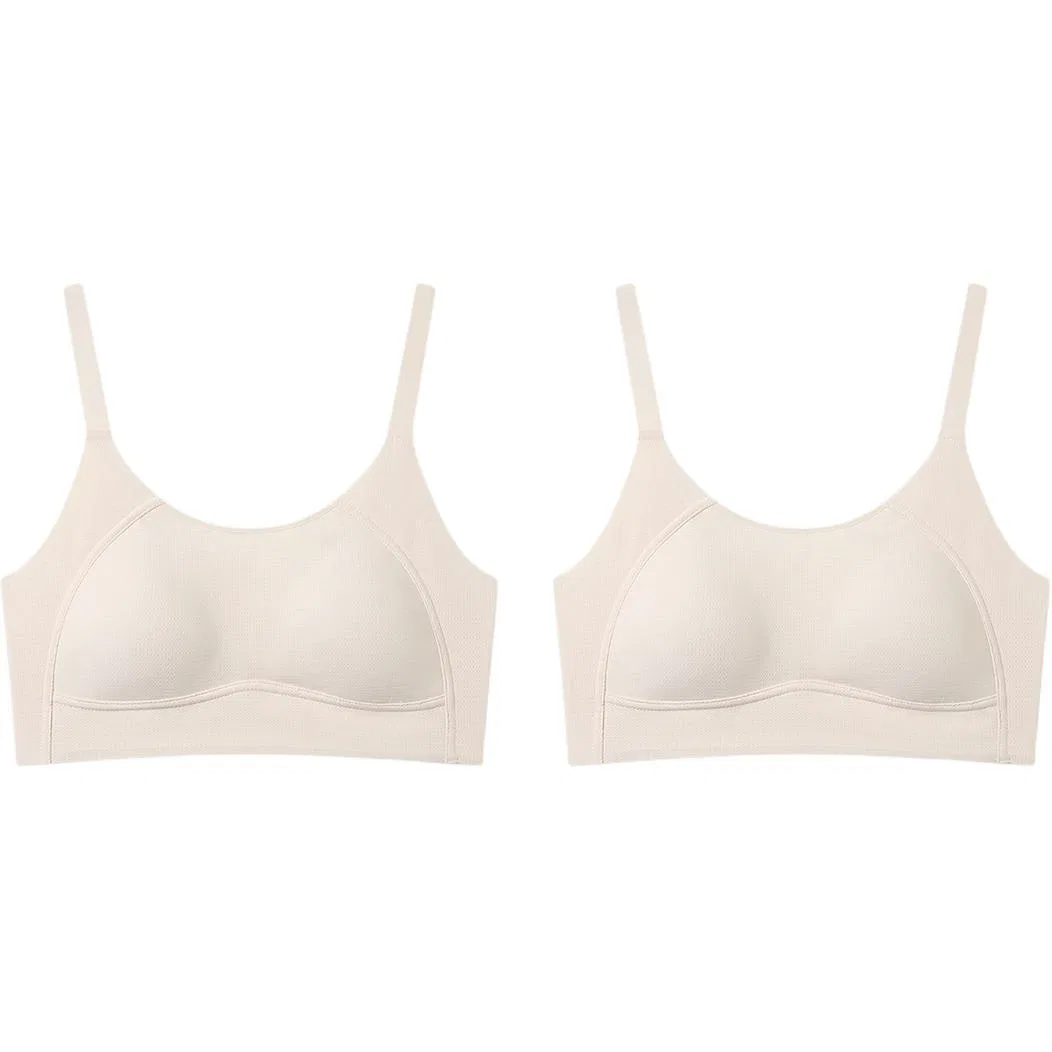 Детский бюстгальтер для девочек без косточек Red Bean, Light Skin+Light Skin