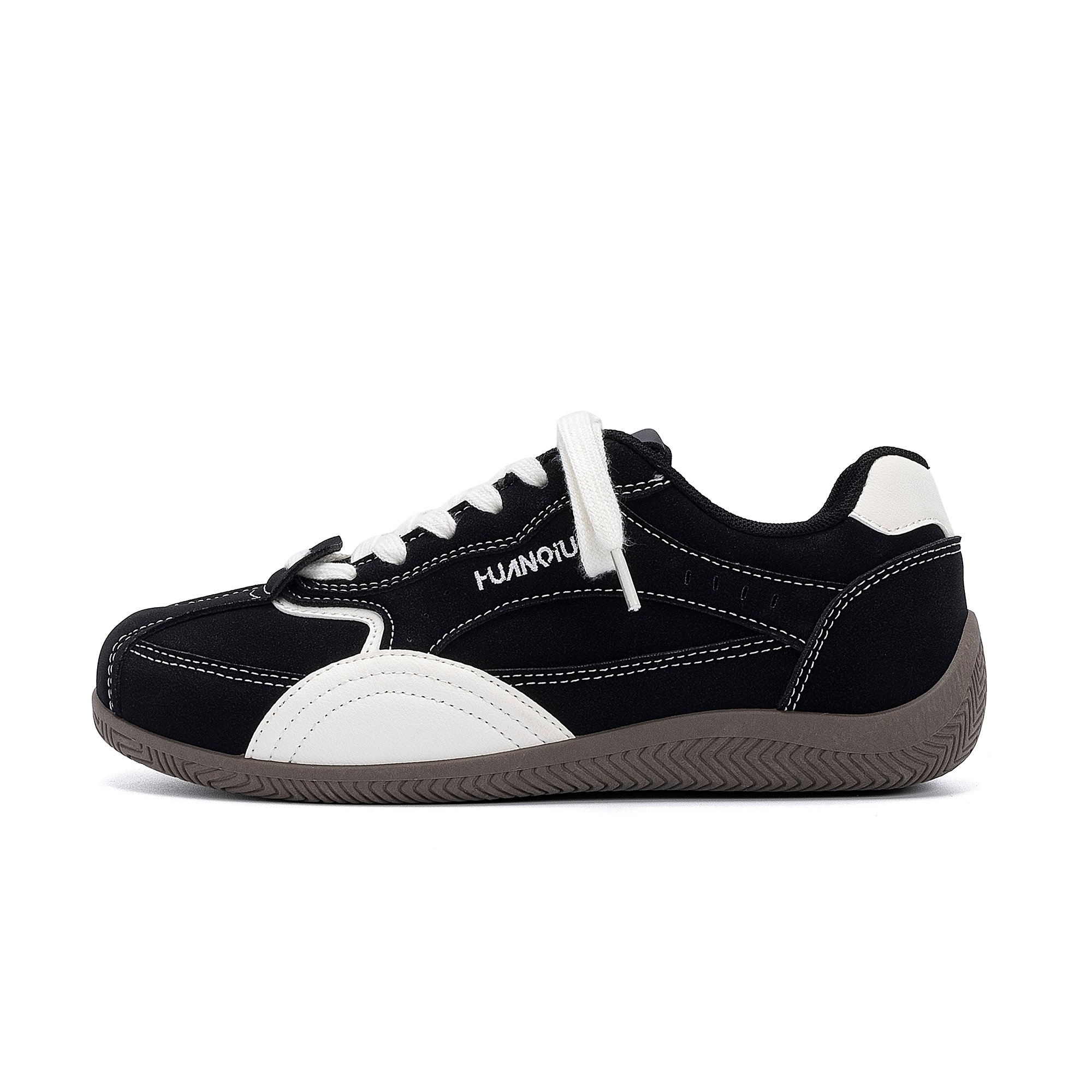 

Легкие и дышащие низкие скейтерские кроссовки для мужчин HUANQIU, черный