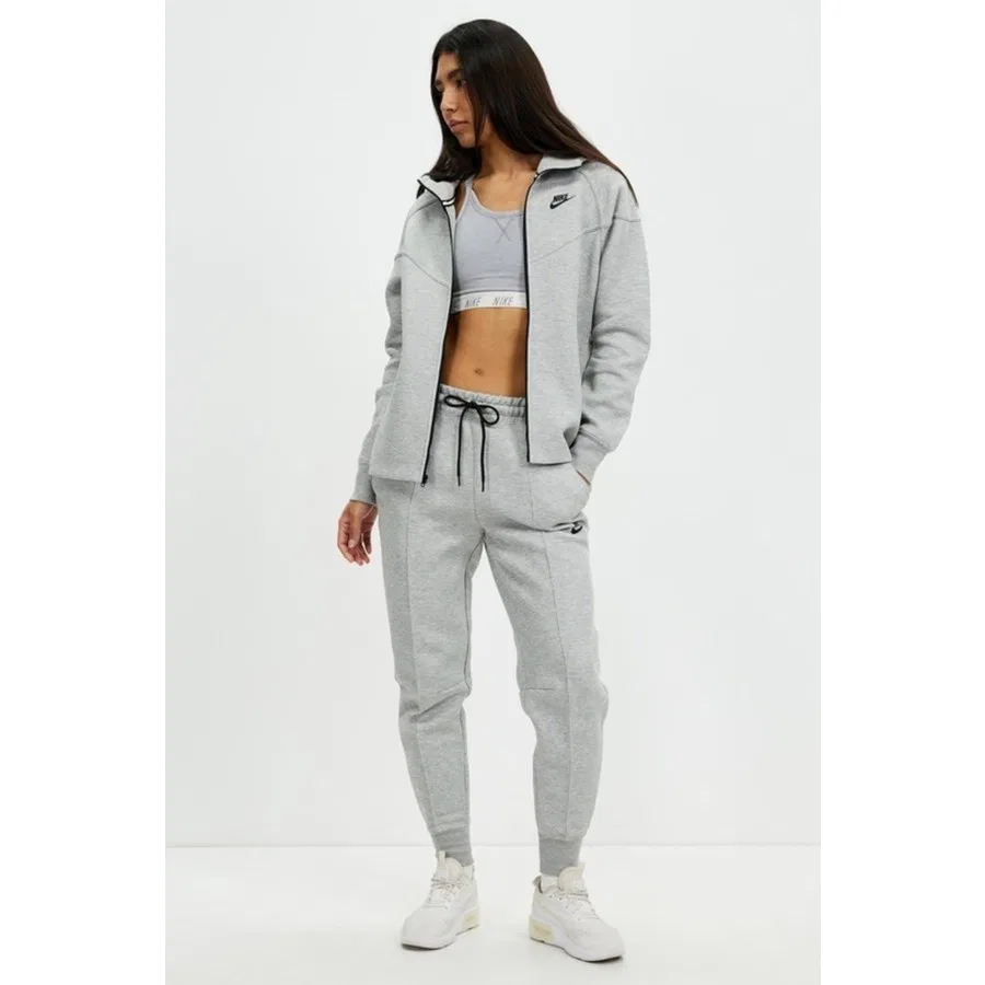 Женские джоггеры Tech Fleece Nike, Серый — фото 4